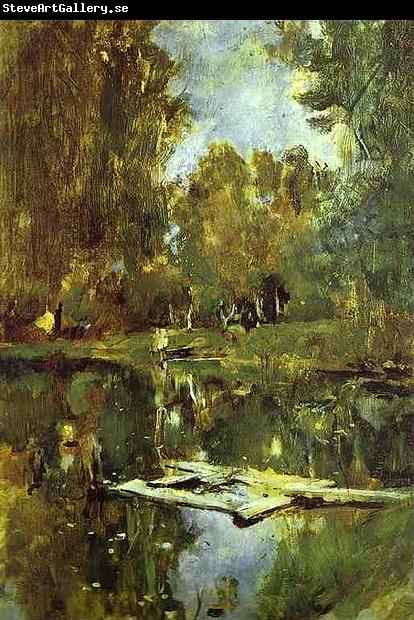 Valentin Serov Pond in Abramtsevo
